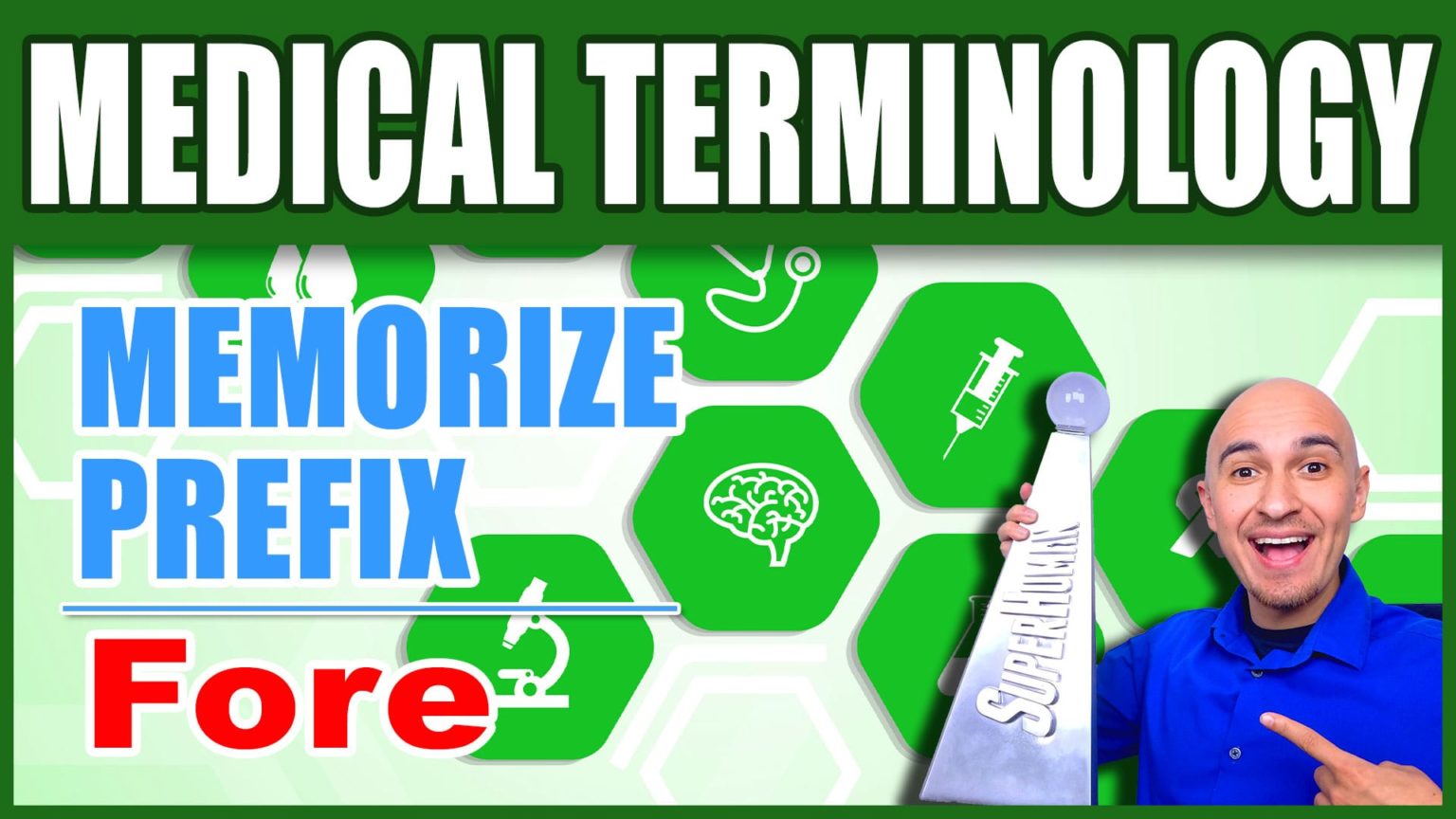 Fore Medical Term Prefix Quickly Memorize Meaning & Definition