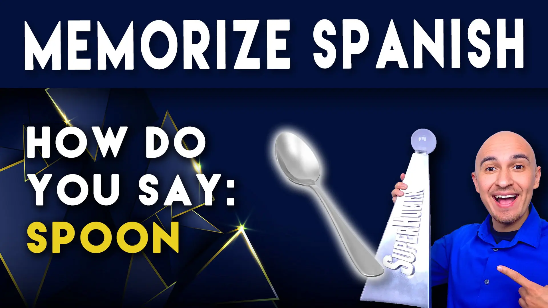 How do you say Spoon in Spanish Memorize Mnemonic-min