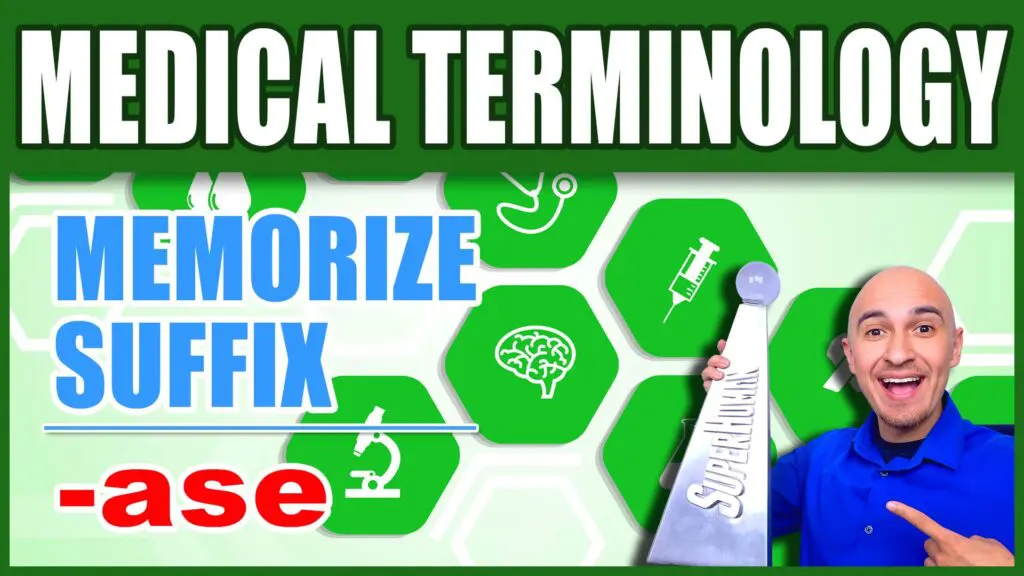 Ase Medical Term - Medical Terminology Suffix Single Word -min