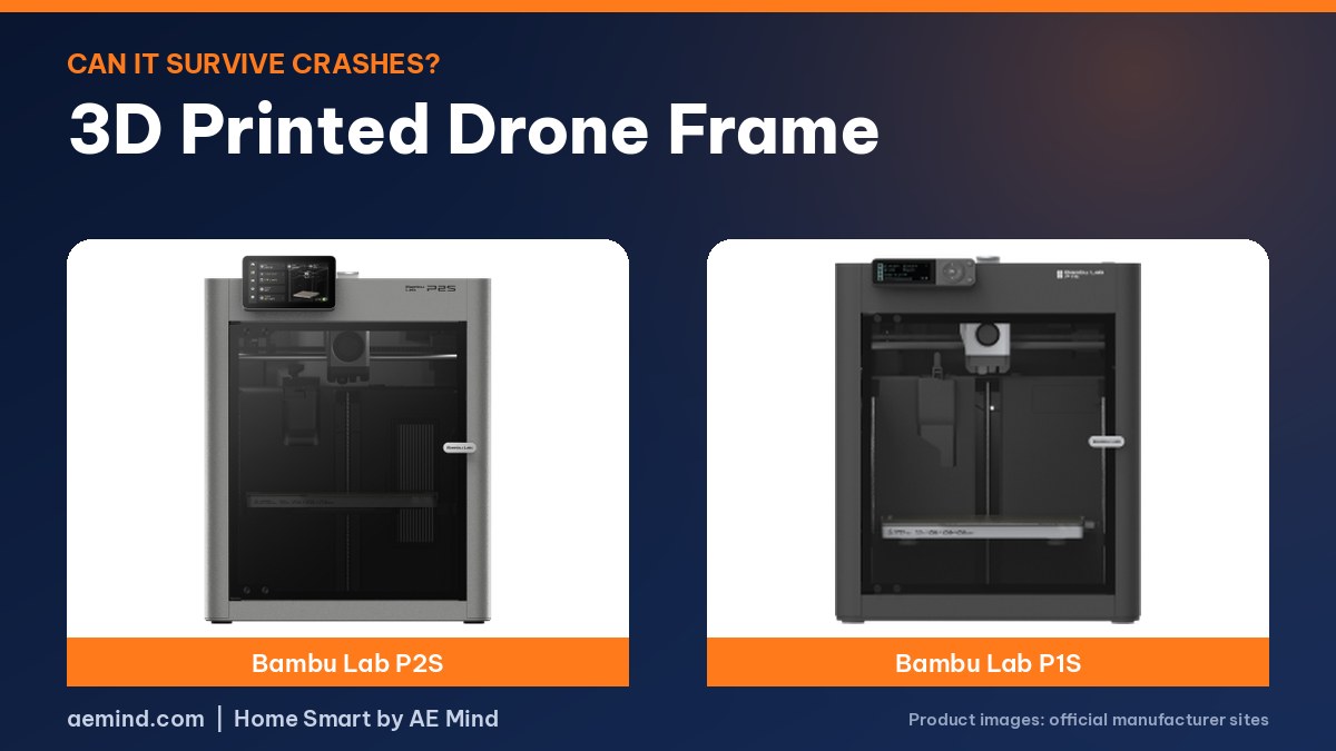 3D Printed Drone Frame - official printer photos