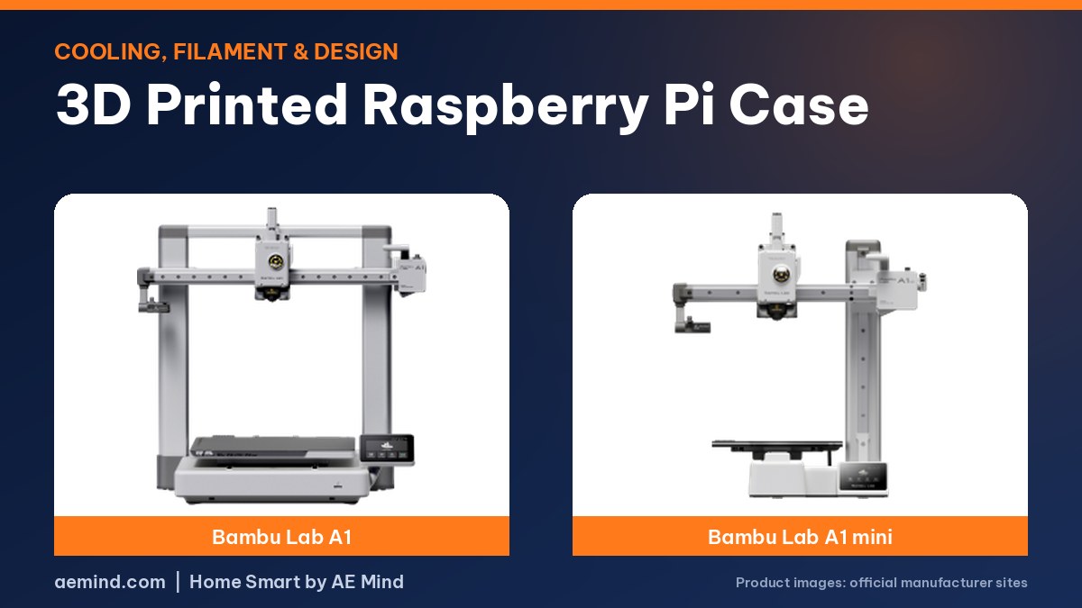 3D Printed Raspberry Pi Case - official printer photos