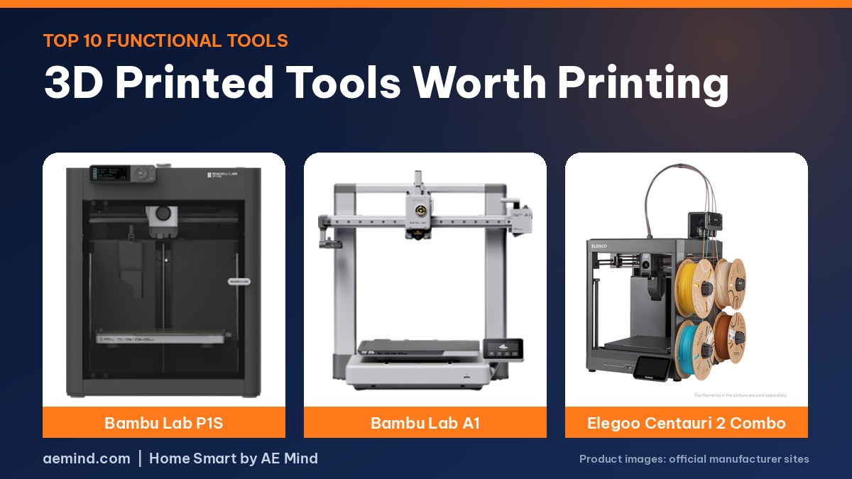 3D printed tools worth printing