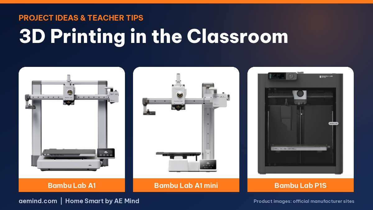 3D Printing in the Classroom - official printer photos
