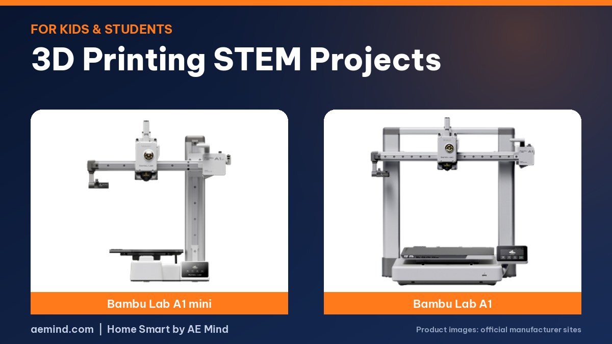 3D Printing STEM Projects - official printer photos