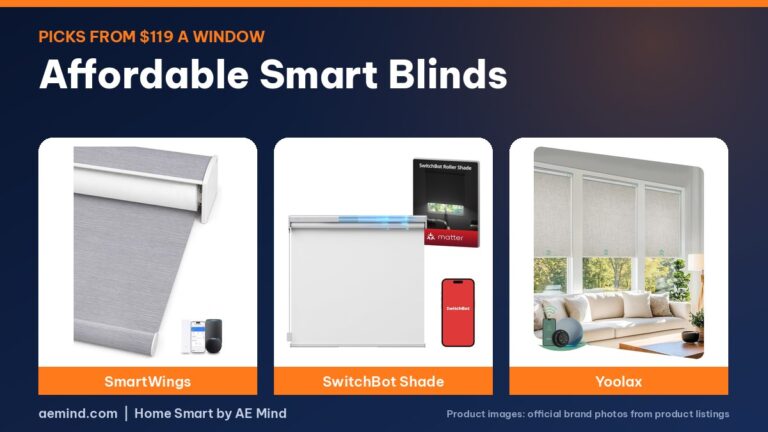 Affordable Smart Blinds 2026: SmartWings, SwitchBot, Yoolax and Eve