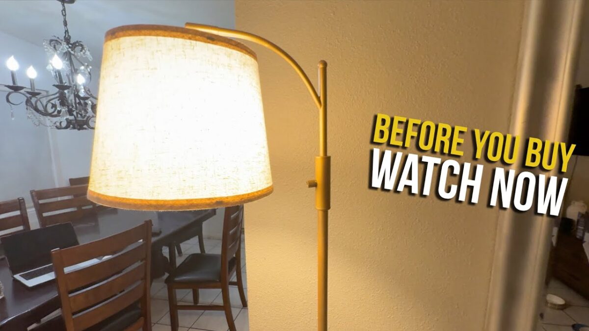 AIDENOEY dimmable floor lamp review