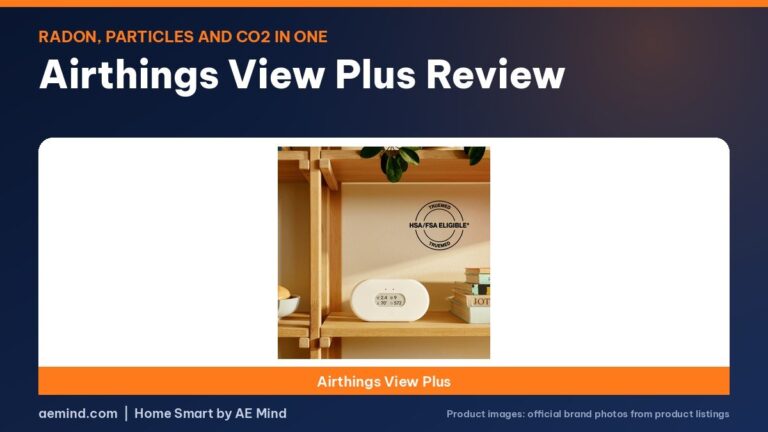 Airthings View Plus Review: Radon, Particles and CO2 in One Monitor
