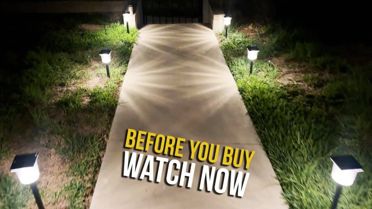 ALFIOT solar pathway lights review