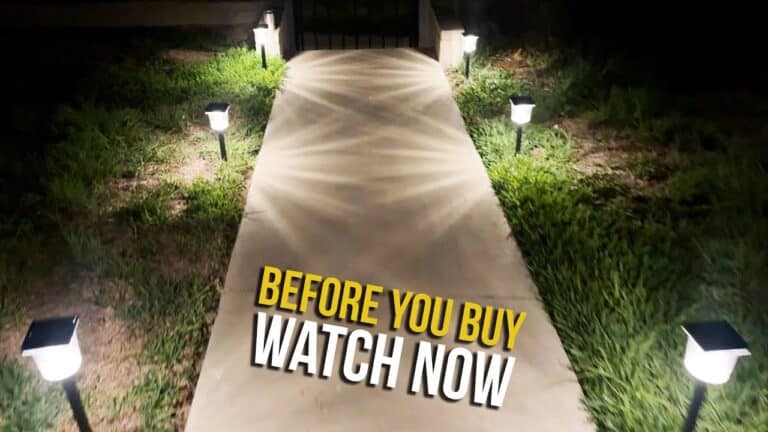 ALFIOT Solar Pathway Lights Review: Switchable Warm and Cool White Walkway Lights