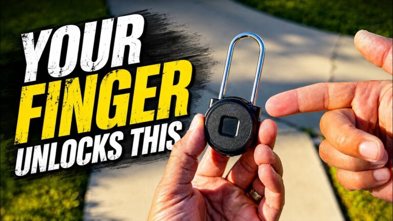 Anweller Fingerprint Padlock Review: Biometric Smart Lock for Gym Lockers and Bags