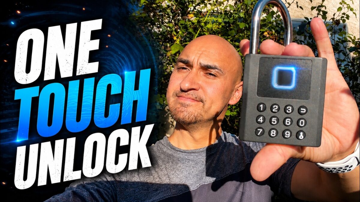 Anweller Heavy Duty Fingerprint Padlock review