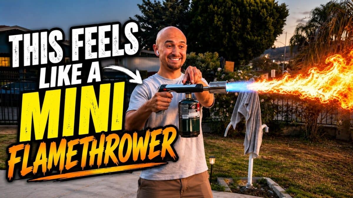 ARTFLAMM propane torch gun review