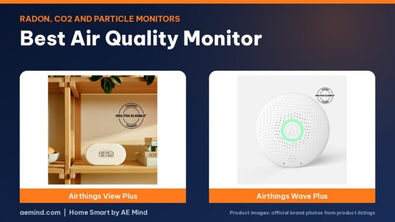 Best Air Quality Monitor (2026): Airthings, Aranet4 and Qingping Compared