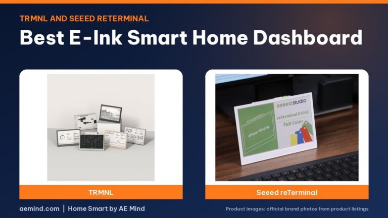 Best E-Ink Smart Home Dashboard (2026): TRMNL, TRMNL X and Seeed reTerminal