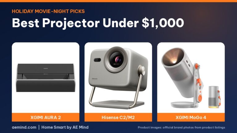 Best Projector Under $1,000 for a Holiday Movie Night (2026)