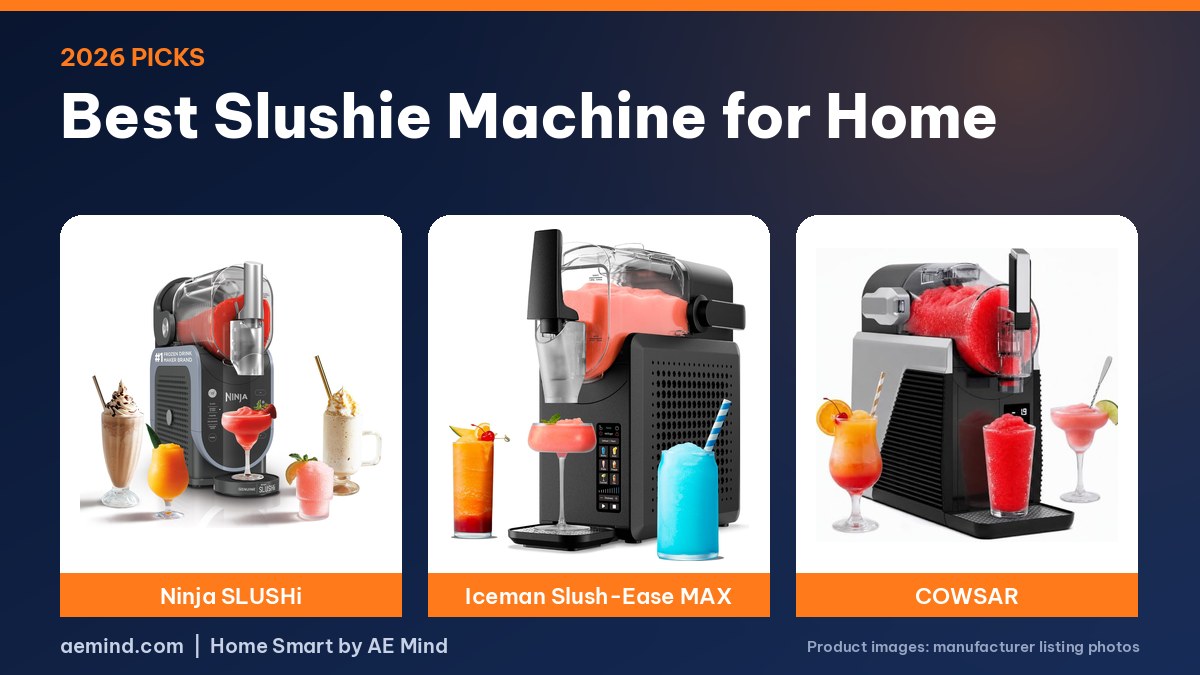 Ninja SLUSHi, Iceman Slush-Ease MAX and COWSAR slushie machines