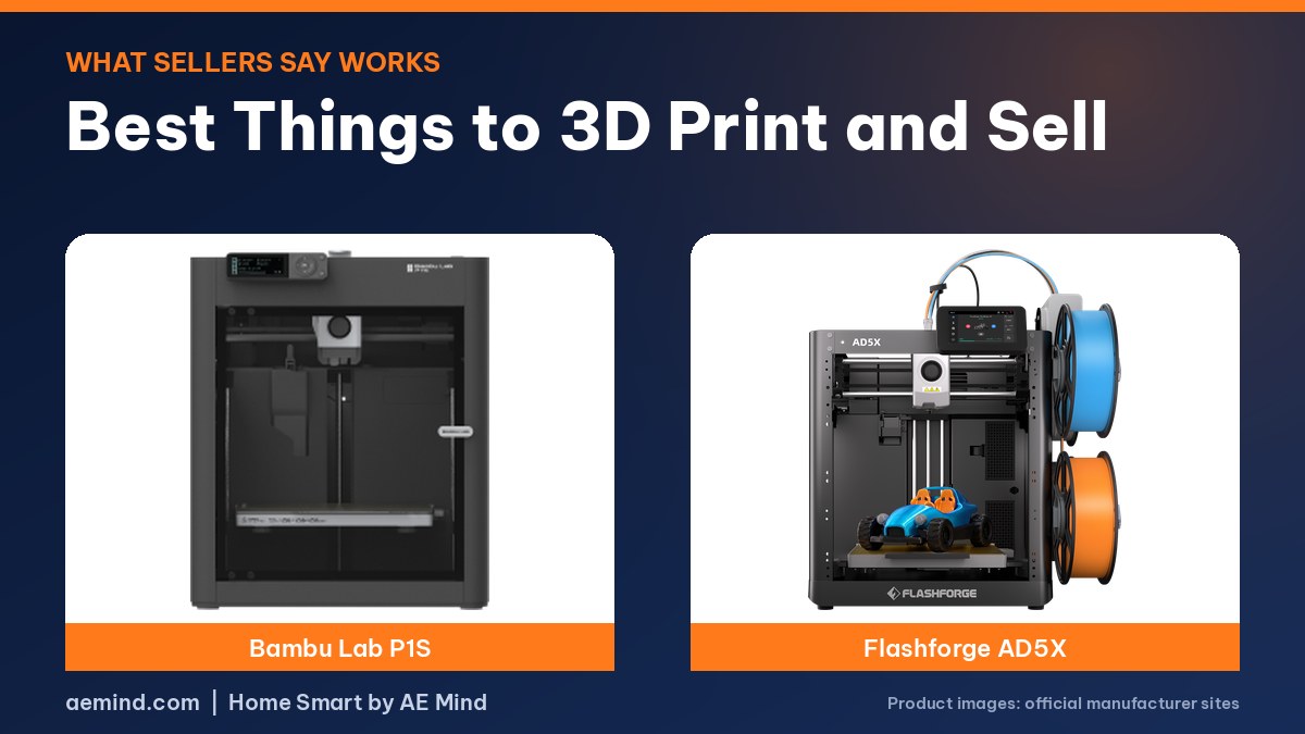 Best things to 3D print and sell