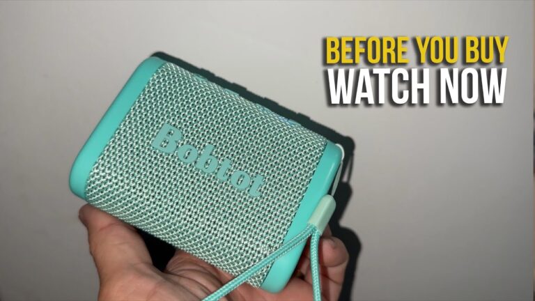 Bobtot Portable Bluetooth Speaker Review: Small, Waterproof and Surprisingly Loud