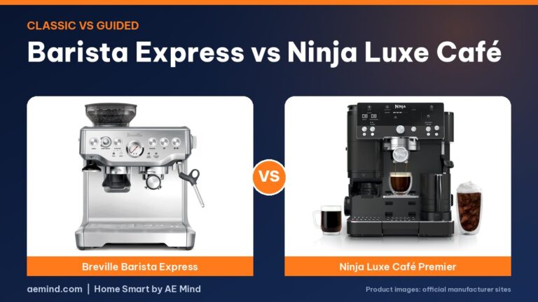Breville Barista Express vs Ninja Luxe Cafe: Which to Buy? (2026)