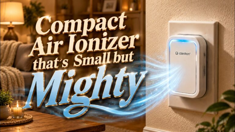 Clarifion Air Ionizer Review: Compact, Filter-Free Plug-In Air Cleaner