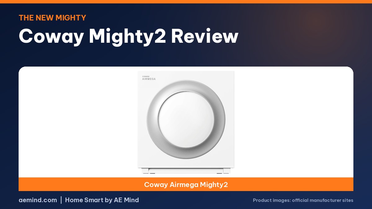 Coway Airmega Mighty2 air purifier review featured image