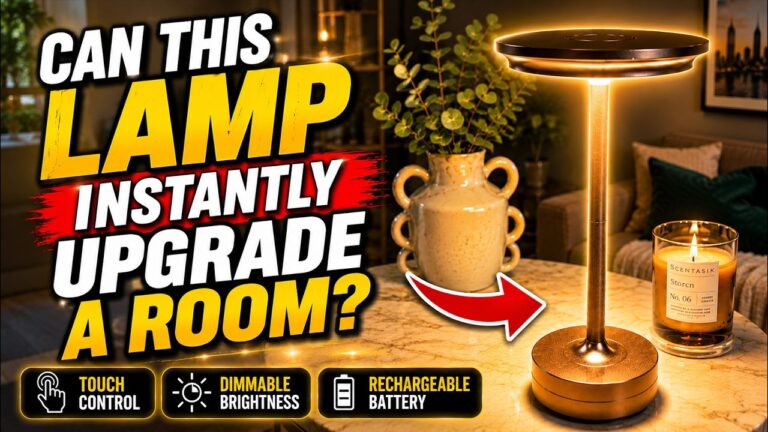 FDIDC Cordless Table Lamps Review: Rechargeable LED Lamps for Bedroom and Home