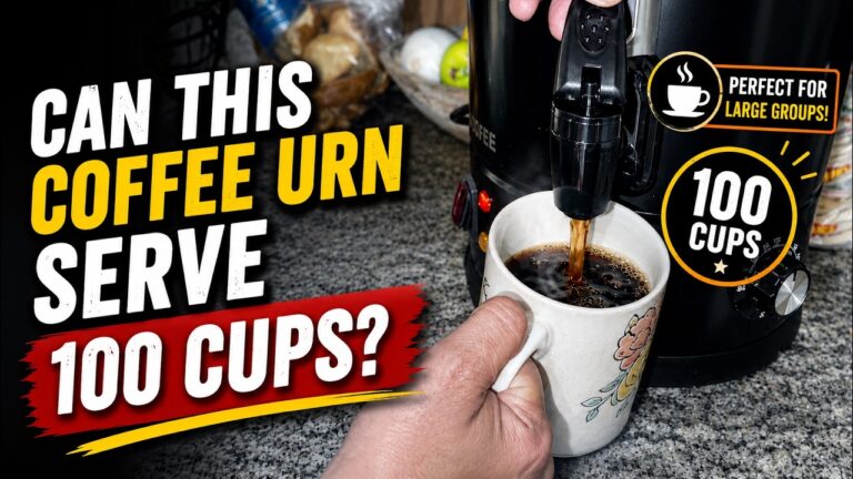 Garvee Coffee Urn Review: Brewing Up to 110 Cups for a Crowd