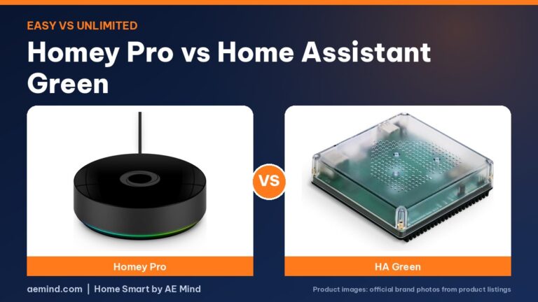 Homey Pro vs Home Assistant Green: Which Hub If You’re Not Technical?