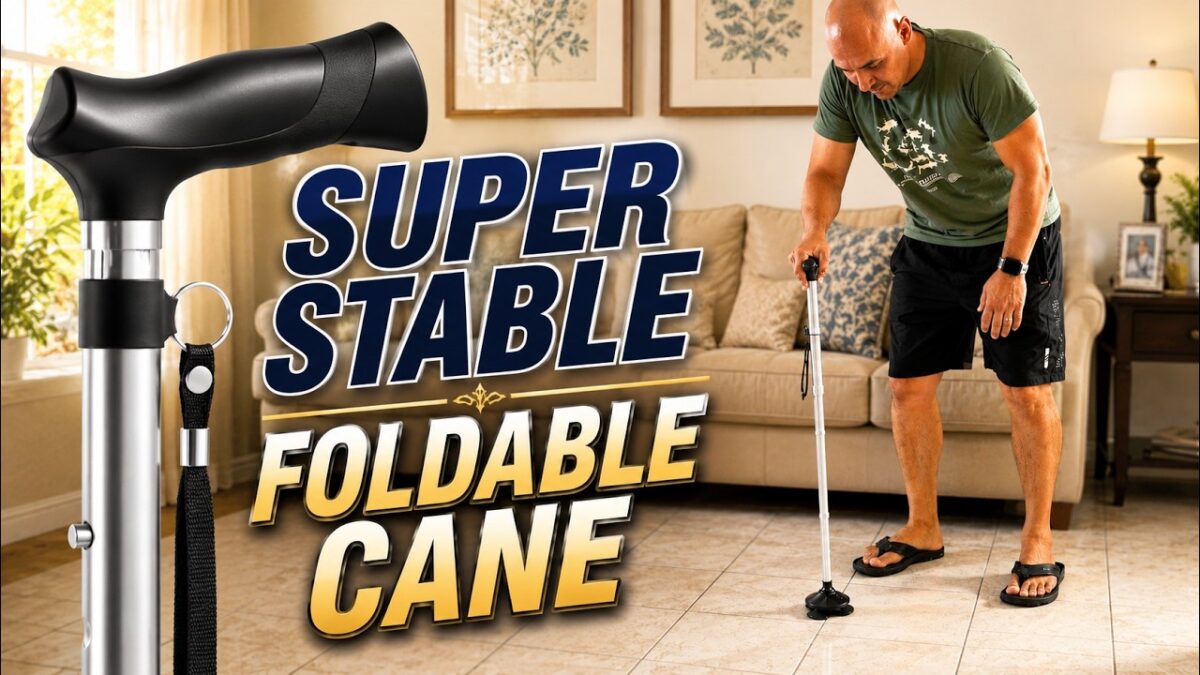 HONEYBULL Foldable Walking Cane review