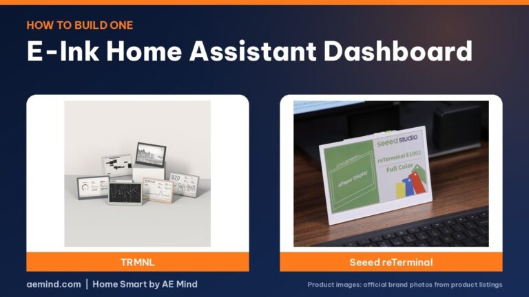 How to Build an E-Ink Home Assistant Dashboard With TRMNL or Seeed