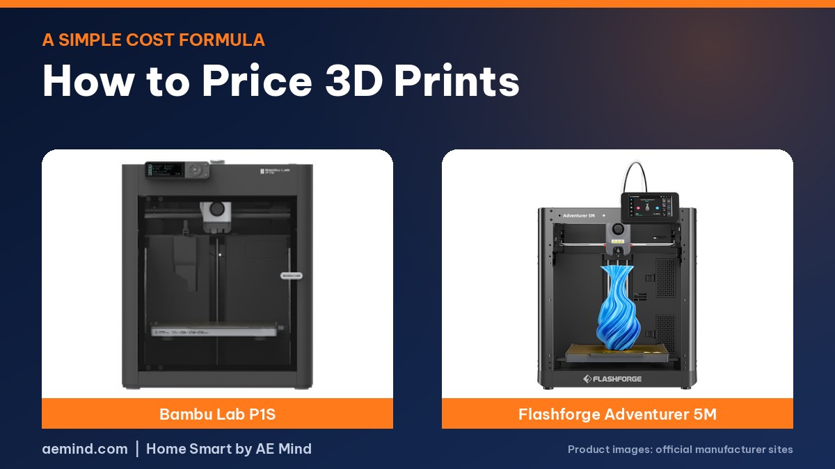 How to price 3D prints