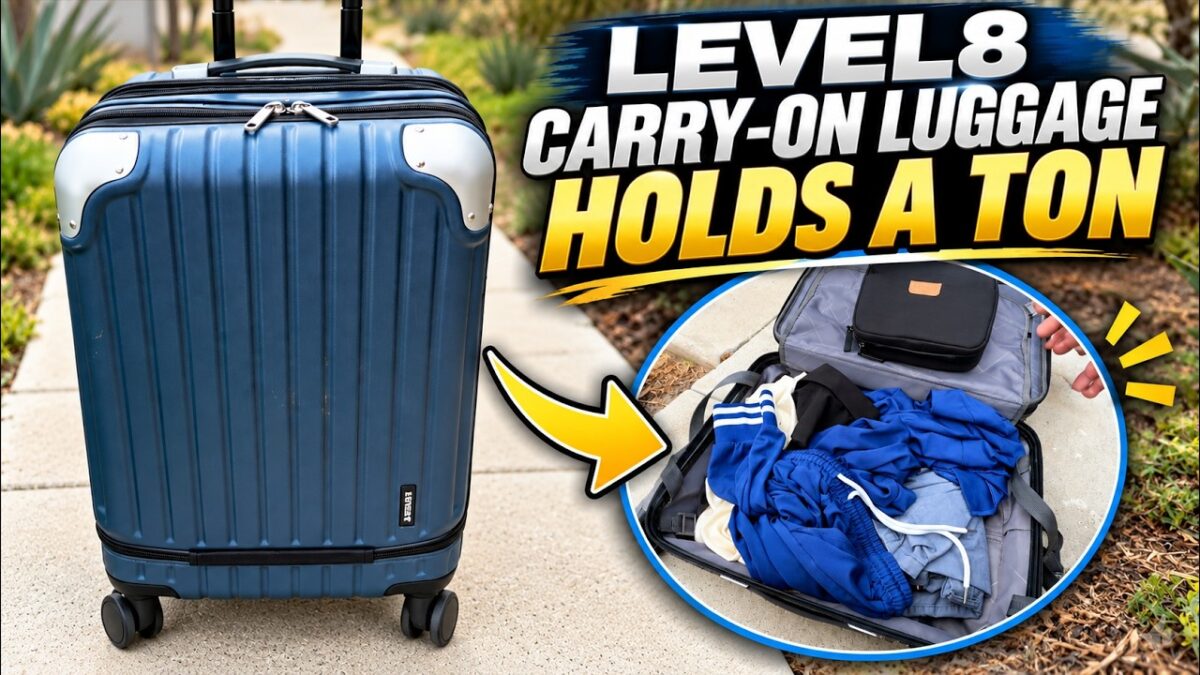 LEVEL8 Grace carry-on luggage review video thumbnail by Luis Angel