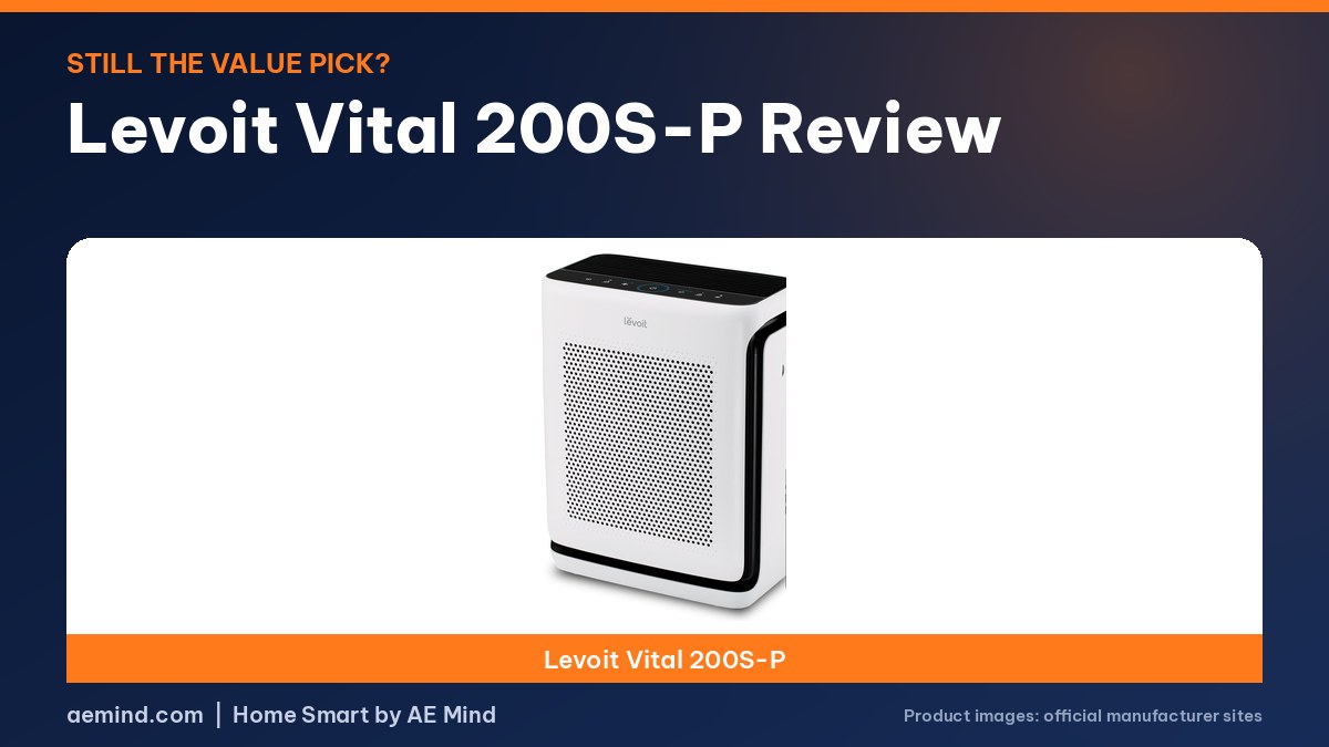 Levoit Vital 200S-P air purifier review featured image