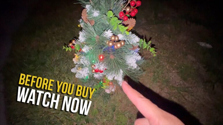 Lighted Outdoor Pathway Christmas Trees Review: 30-Inch LED 2-Pack with Timer and Remote
