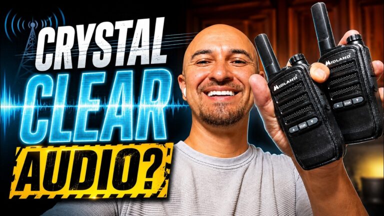 Midland BR10 Business Walkie Talkies Review: Long Range Audio Test