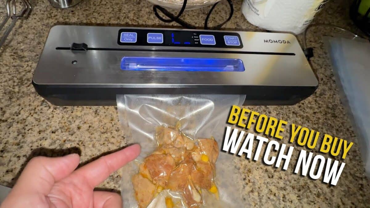 MOMODA vacuum sealer machine review