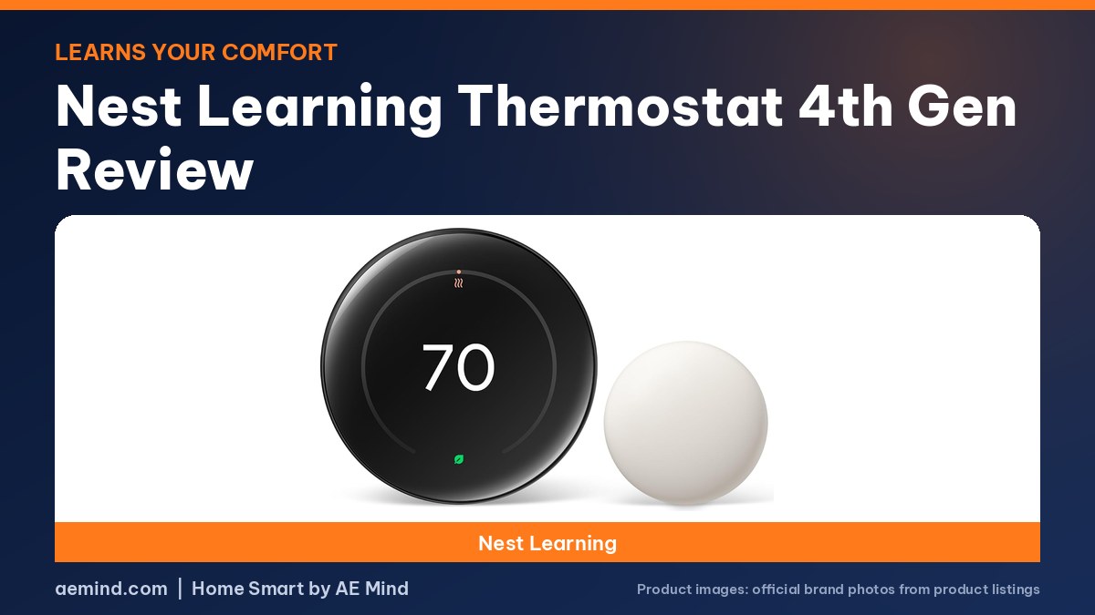 Nest Learning Thermostat 4th gen official product photo