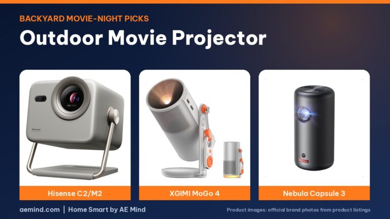 Best Outdoor Movie Projector for a Backyard Movie Night (2026)
