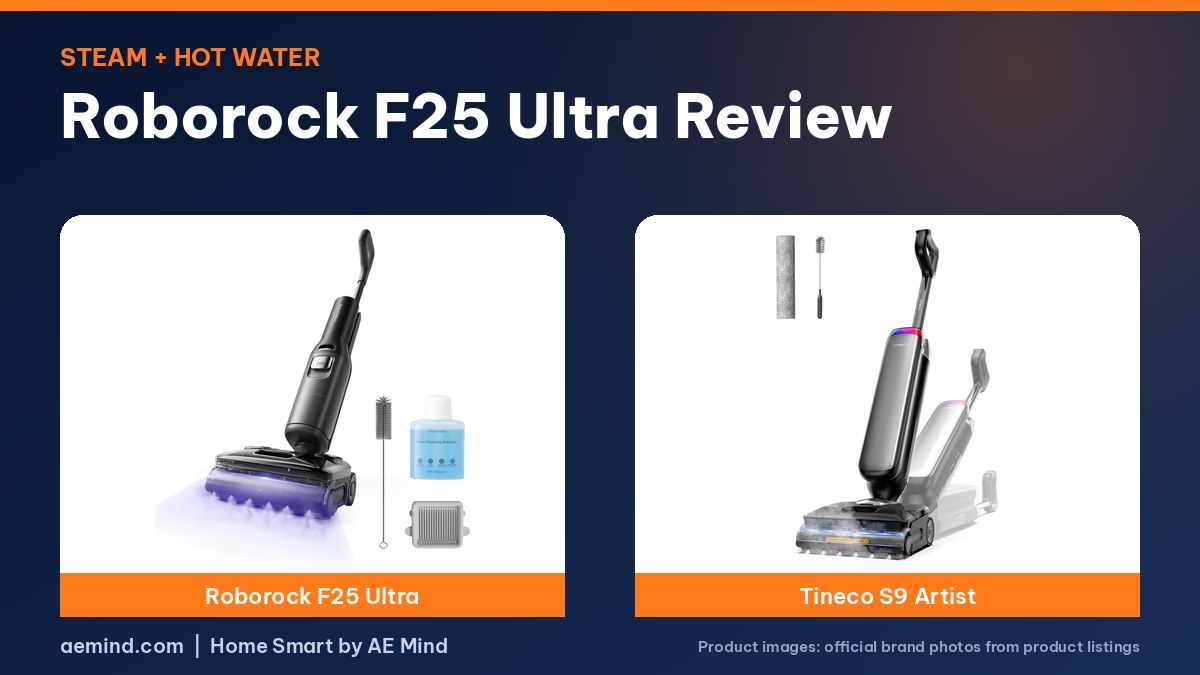 Roborock F25 Ultra review official product photos