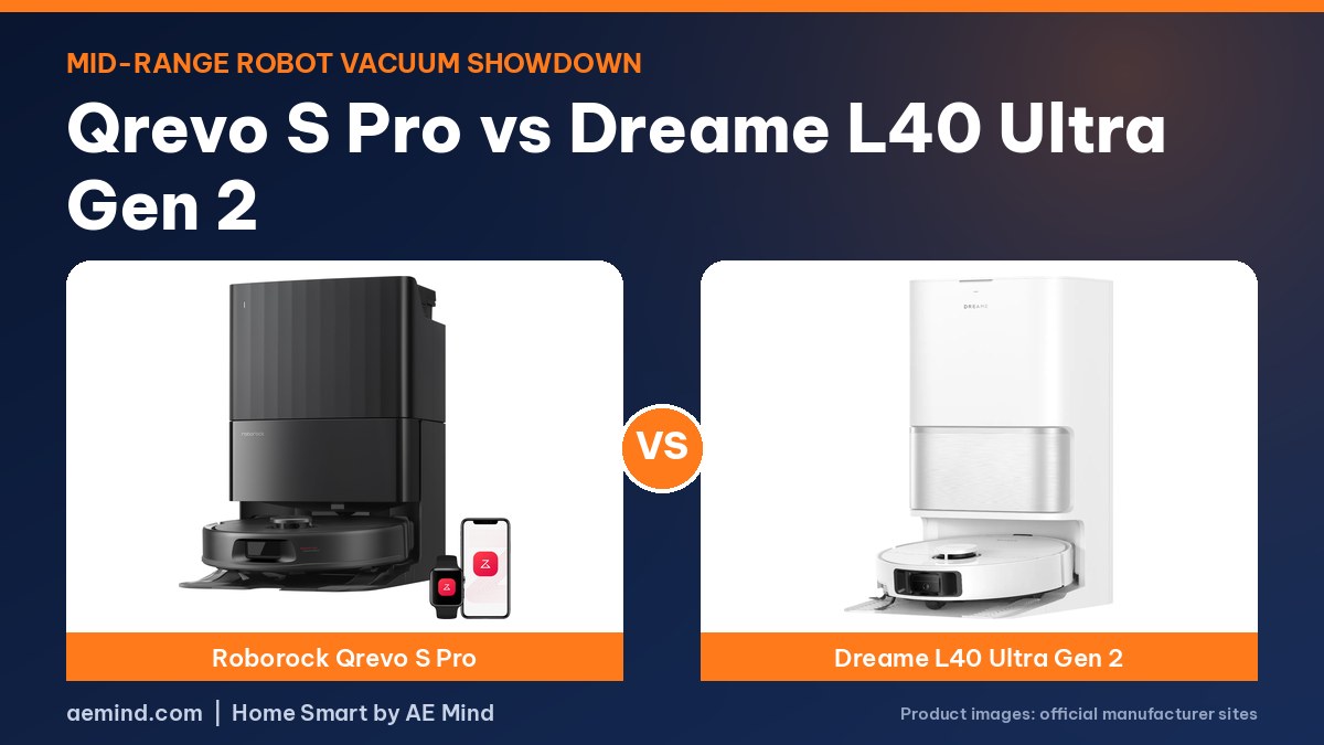 Roborock Qrevo S Pro vs Dreame L40 Ultra Gen 2