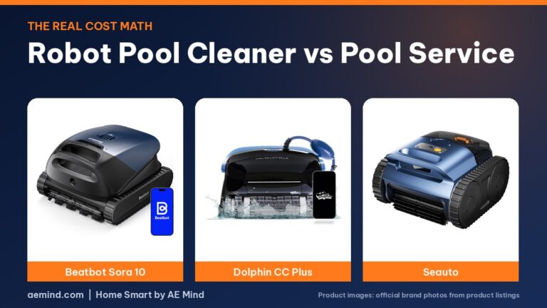 Robot Pool Cleaner vs Pool Service: The Real Cost Math (2026)