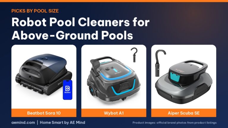 Best Robotic Pool Cleaner for Above Ground Pools (2026)