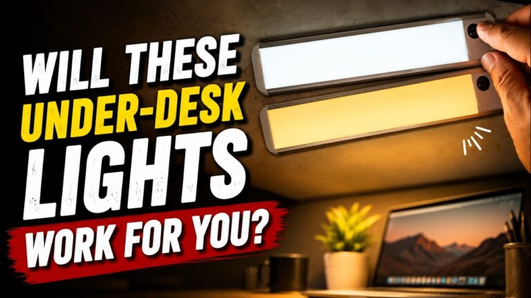 RUIKORING Under Cabinet Lights review
