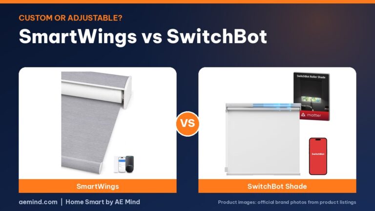 SmartWings vs SwitchBot Roller Shades: Custom or Adjustable?
