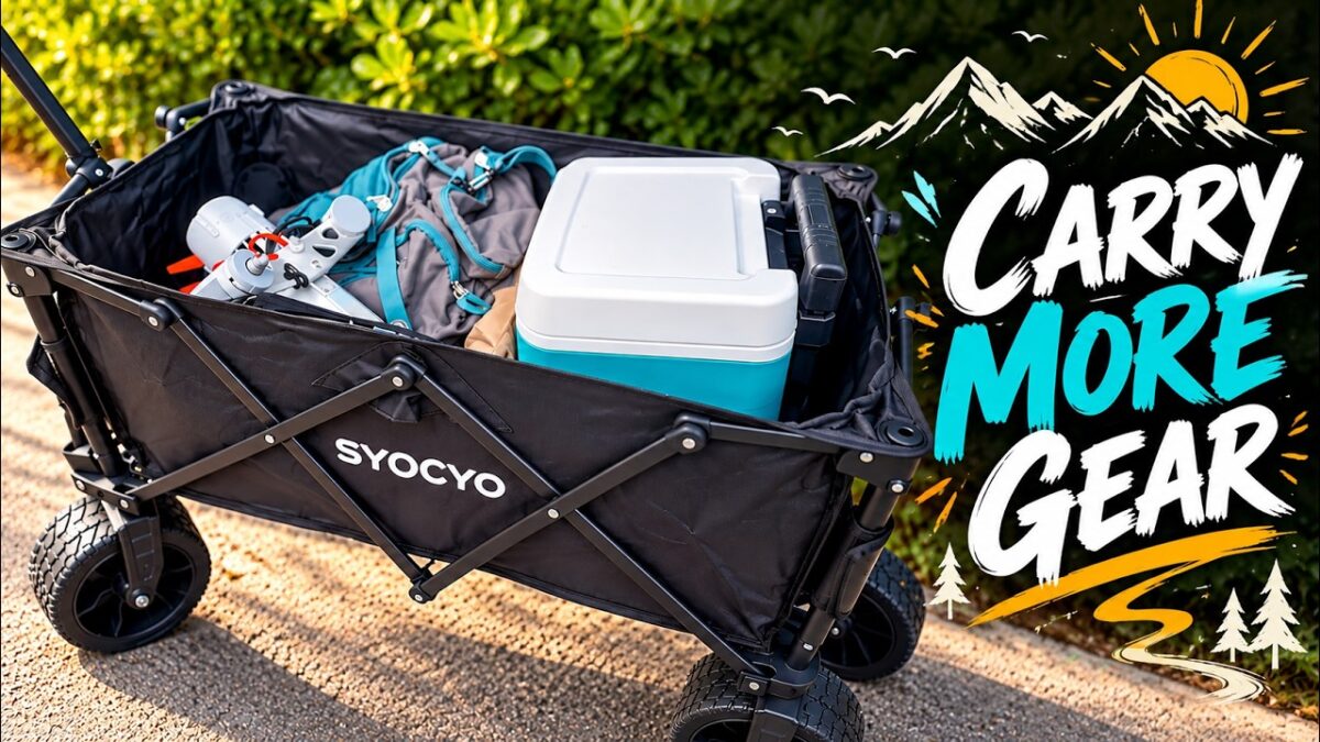 SYOCYO collapsible wagon cart review video thumbnail by Luis Angel