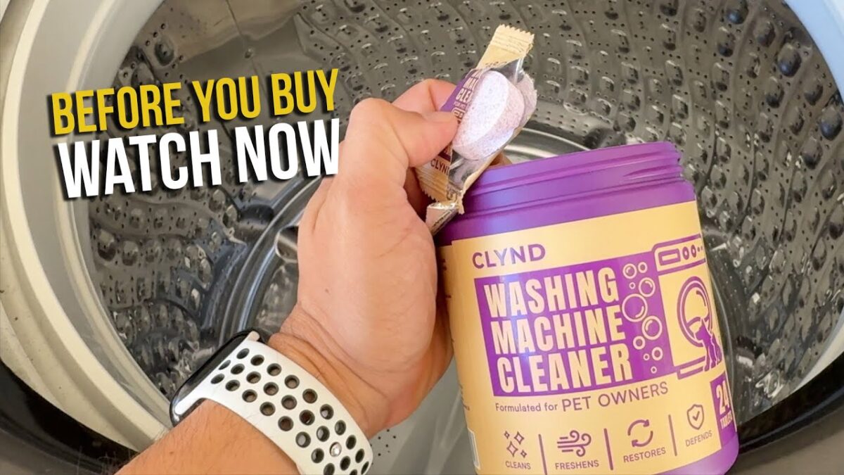 Washing machine cleaner tablets review