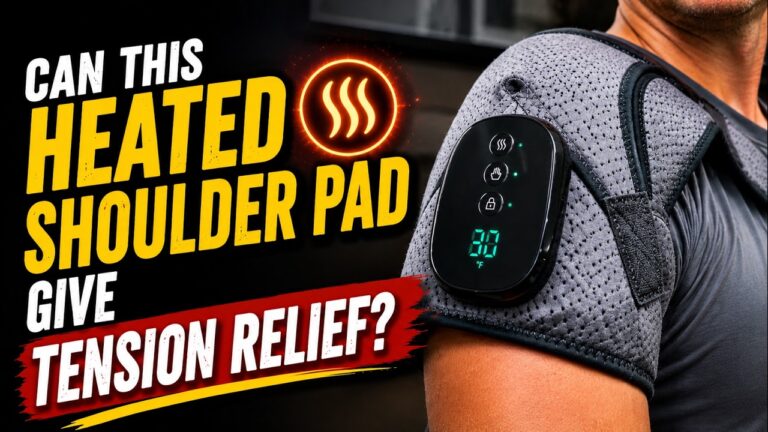 WoloyHeatie Heating Shoulder Pad Review: Cordless Heat and Vibration Massage