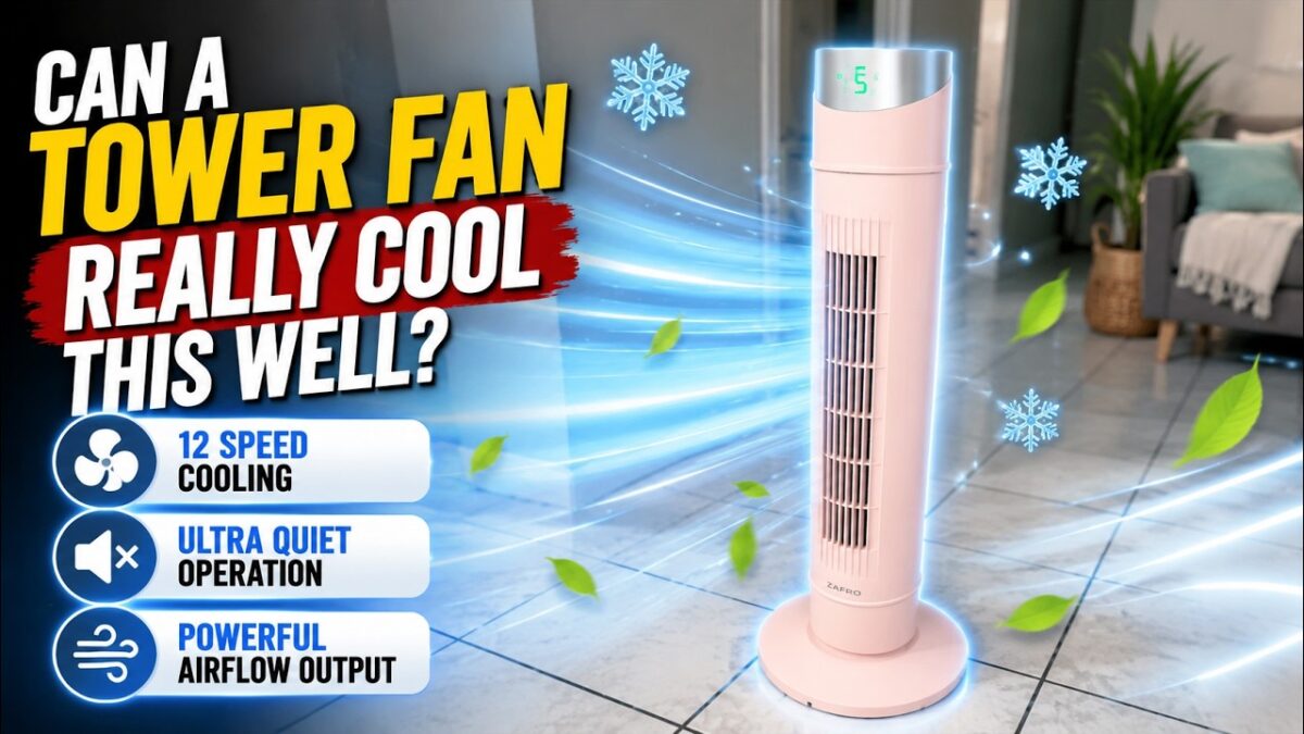 ZAFRO Smart Tower Fan review